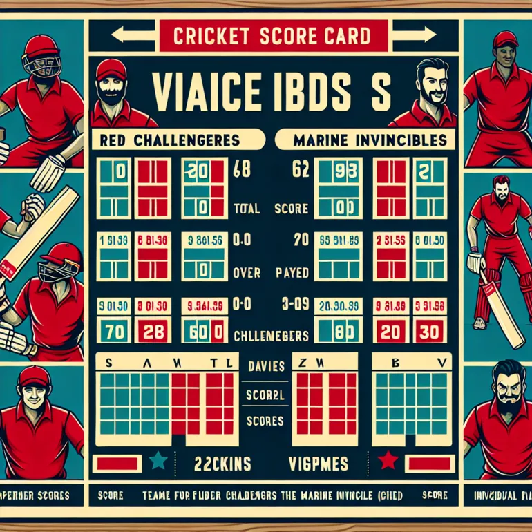 Rcb vs mi score card