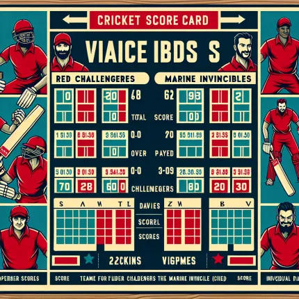 Rcb vs mi score card